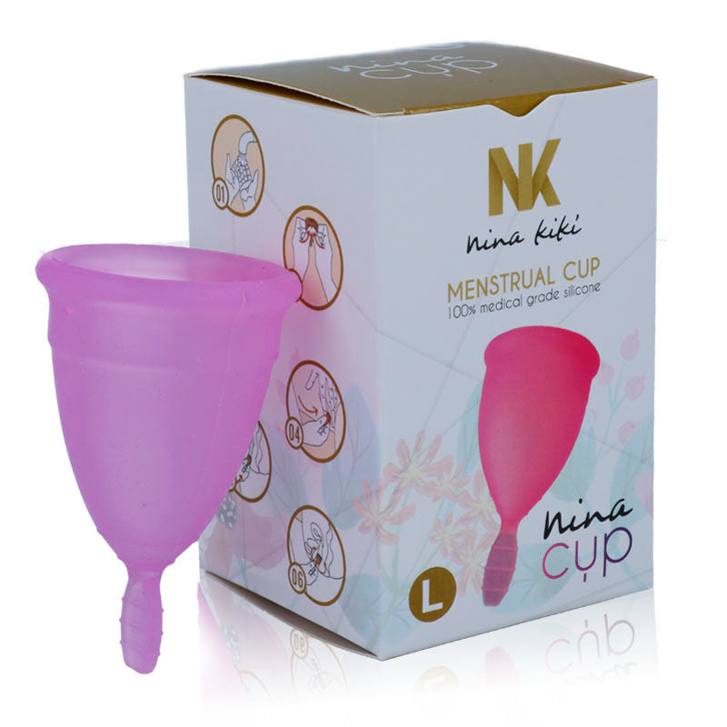 NINA KIKÍ - MENSTRUATIONSKOPF VIOLETT - GRÖSSE L