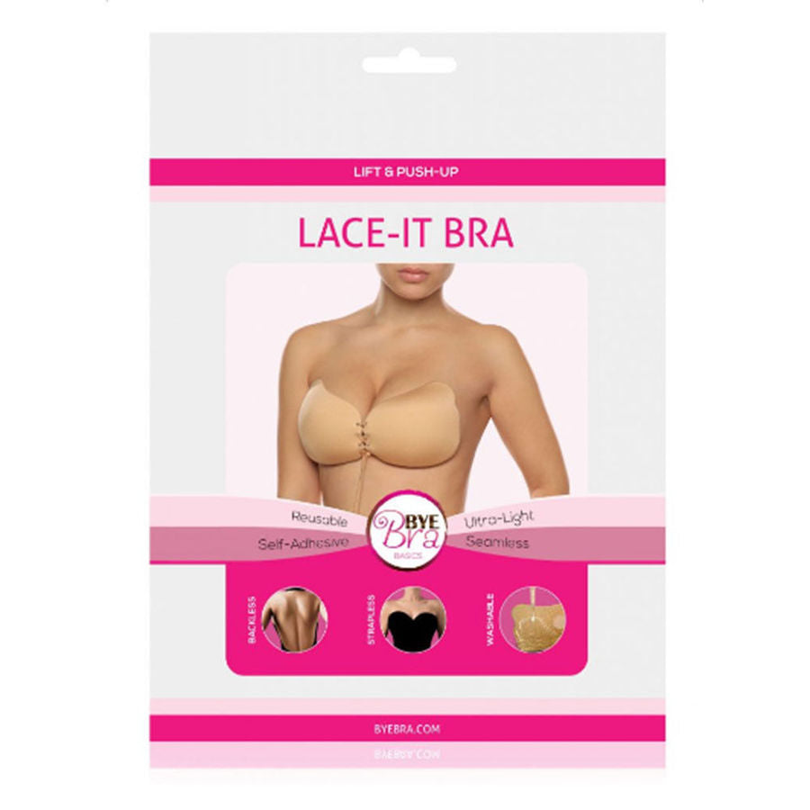 BYE-BRA - LACE-IT PUSH-UP BH SCHWARZ CUP B