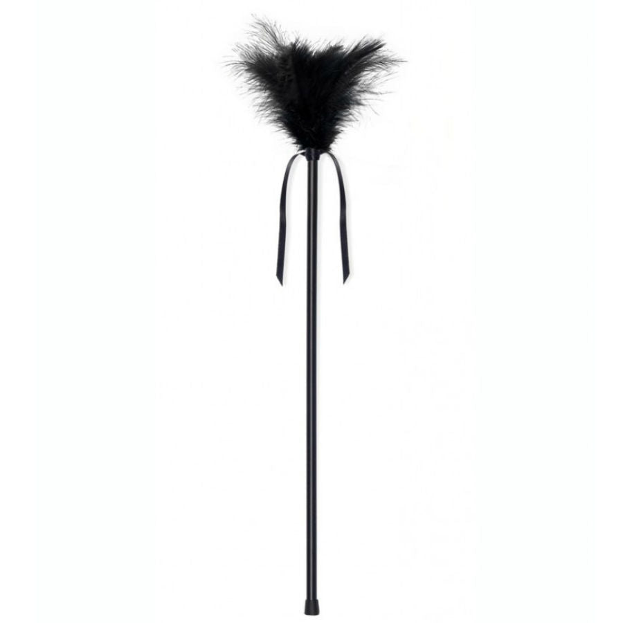 SECRETPLAY - SCHWARZE FEDERN 40 CM