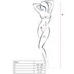 PASSION - DAMEN BODYSTOCKING BS031 ROT EINHEITSGRÖSSE