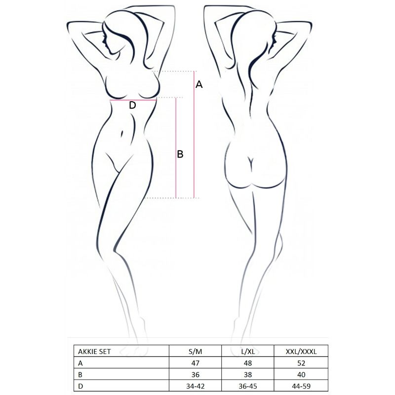 PASSION - DAMEN SCHWESTERNKOSTÜM AKKIE S/M