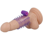 CASUAL LOVE - LILAFARBENER VIBRATOR-PENIS-AUFSATZ