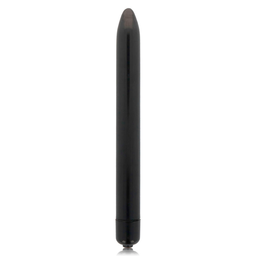 GLOSSY - SCHLANKER VIBRATOR, SCHWARZ