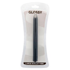 GLOSSY - SCHLANKER VIBRATOR, SCHWARZ