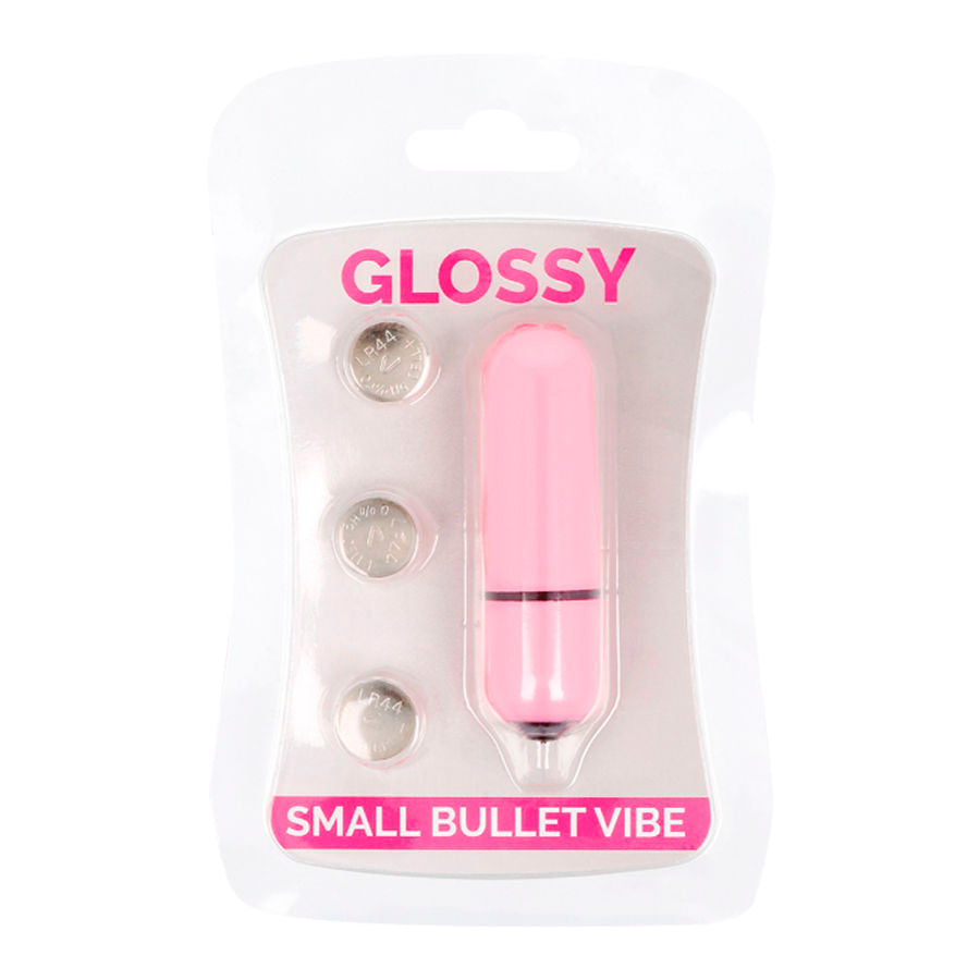 GLOSSY - KLEINER ROSAFARBENER GESCHOSSVIBRATOR