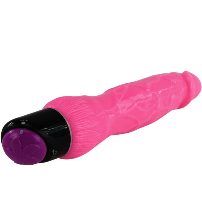 BAILE - VIBRATEUR RÉALISTE SEXE COLORÉ ROSE 24 CM