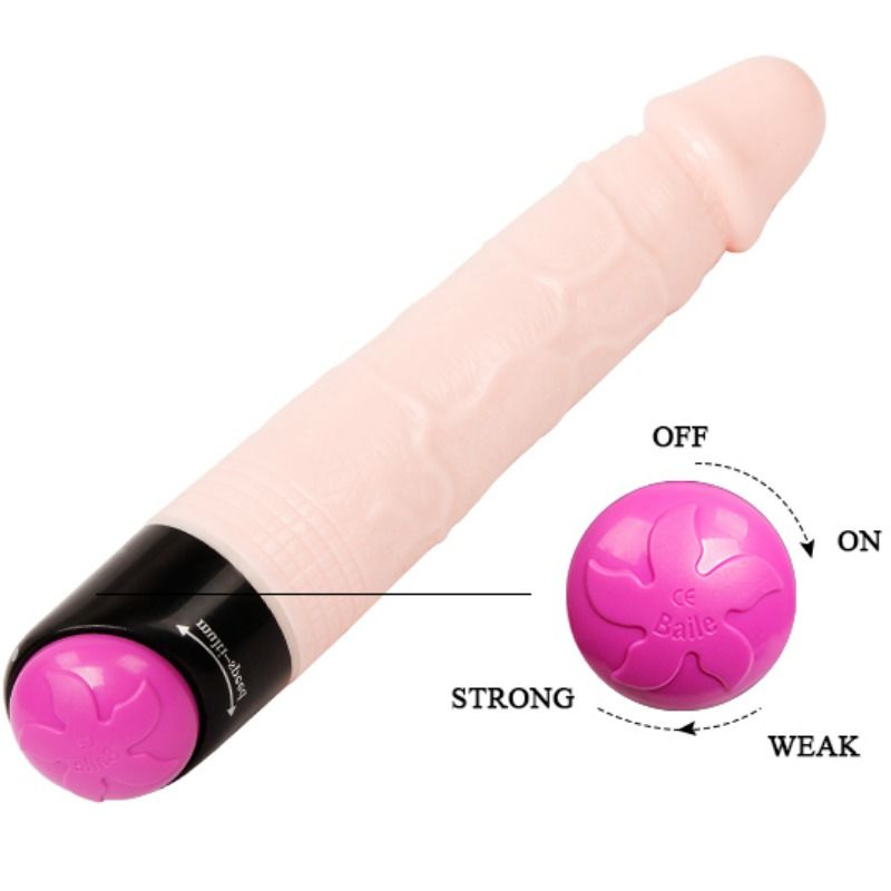 BAILE - BUNTE SEXUELLE VIBRATION UND ROTATION 24 CM