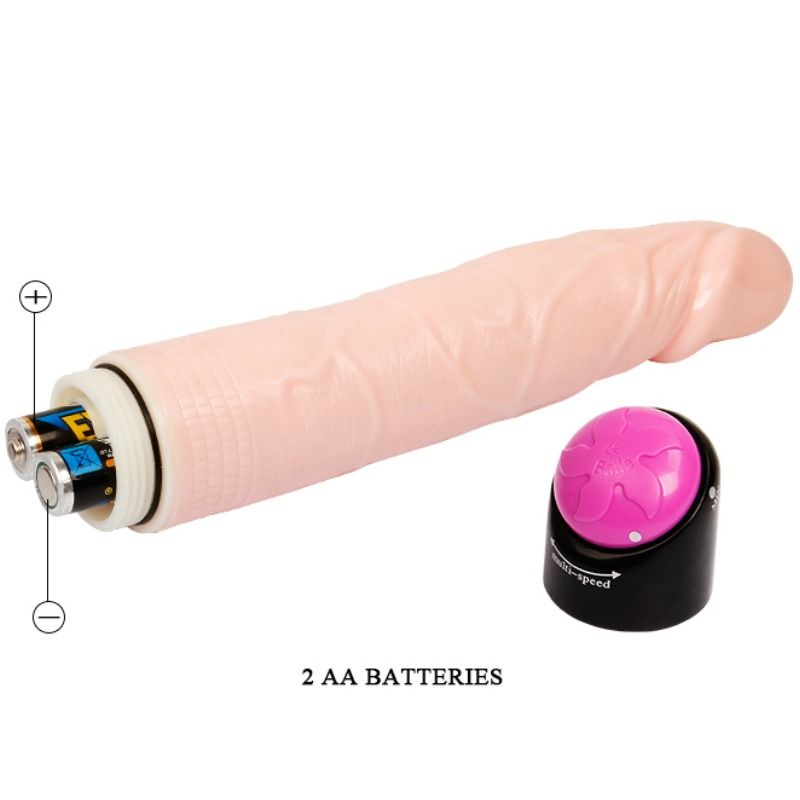 BAILE - BUNTE SEXUELLE VIBRATION UND ROTATION 24 CM