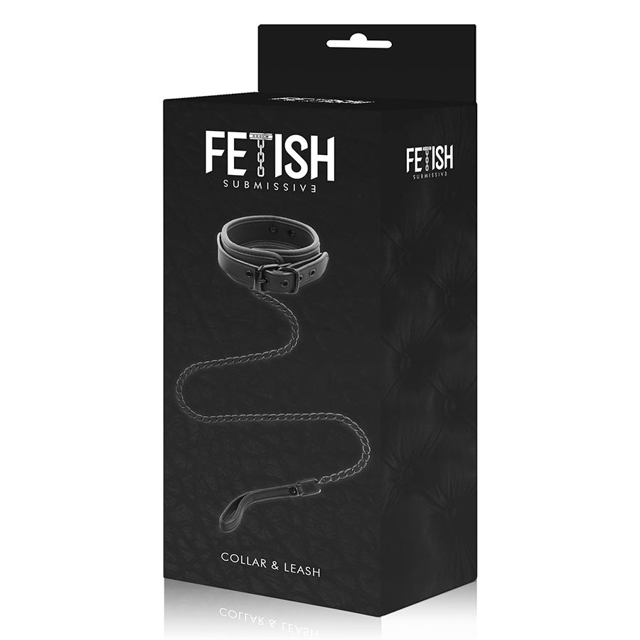 FETISCH SUBMISSIV – KETTE HALSBAND MIT NEOPRENFUTTER