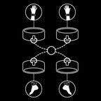 FETISH SUBMISSIVE - ENSEMBLE DE MENOTTES POUR MAINS ET CHEVILLES AVEC DOUBLURE EN NOPRÈNE