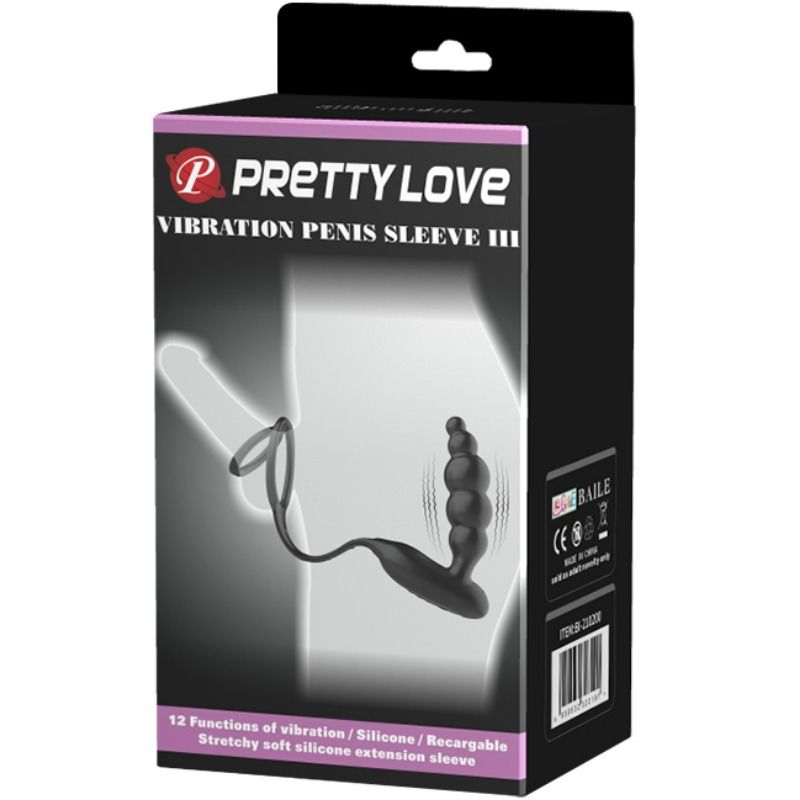 PRETTY LOVE - PENISRINGE MIT VIBRATIONSPLUG