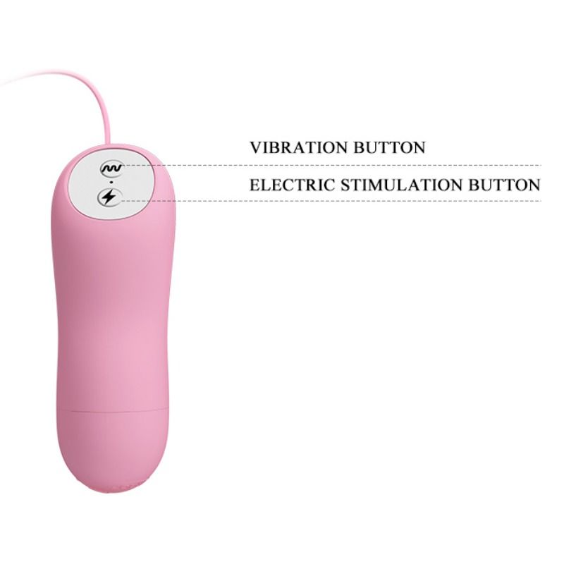 BAILE - ROMANTISCHE PINZETTE MIT VIBRATION UND ELEKTROSCHOCK