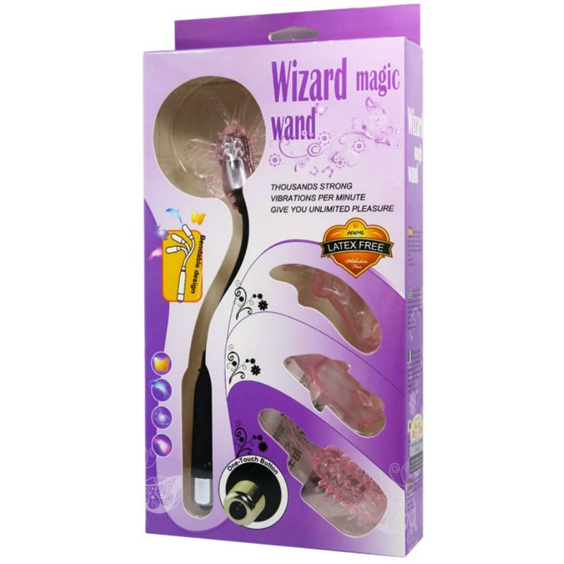 BAILE - ZAUBERSTAB-STIMULATOR WIZARD MIT VIBRATION
