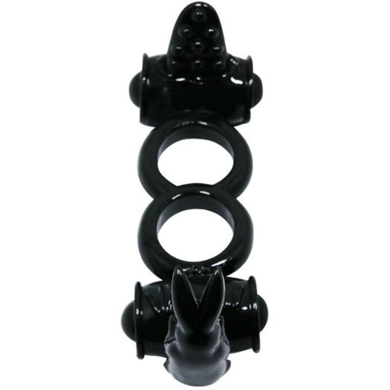 BAILE - SWEET RING DOPPELRING MIT DOPPELTEM KANINCHEN