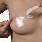 BYE-BRA - BRUSTVERSTÄRKER + SEIDEN-NIPPELABDECKUNGEN CUP F/H