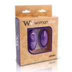 WOMANVIBE - ALSAN EGG FERNBEDIENUNG SCHWARZ SILIKON VIOLETT
