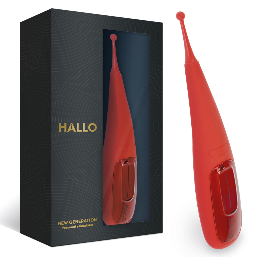 HALLO - FOKUS VIBRATOR ROT