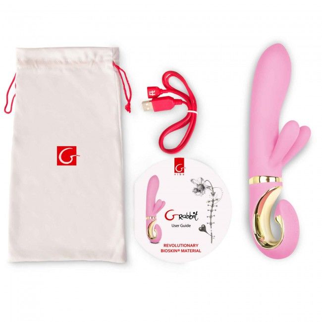 G-VIBE - G-RABBIT KRIECHENDER HASE VIBRATOR ROSA