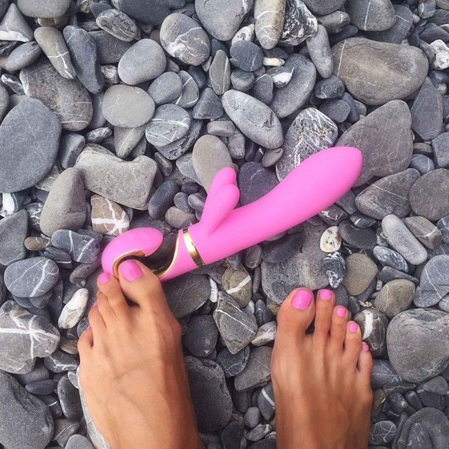 G-VIBE - G-RABBIT KRIECHENDER HASE VIBRATOR ROSA