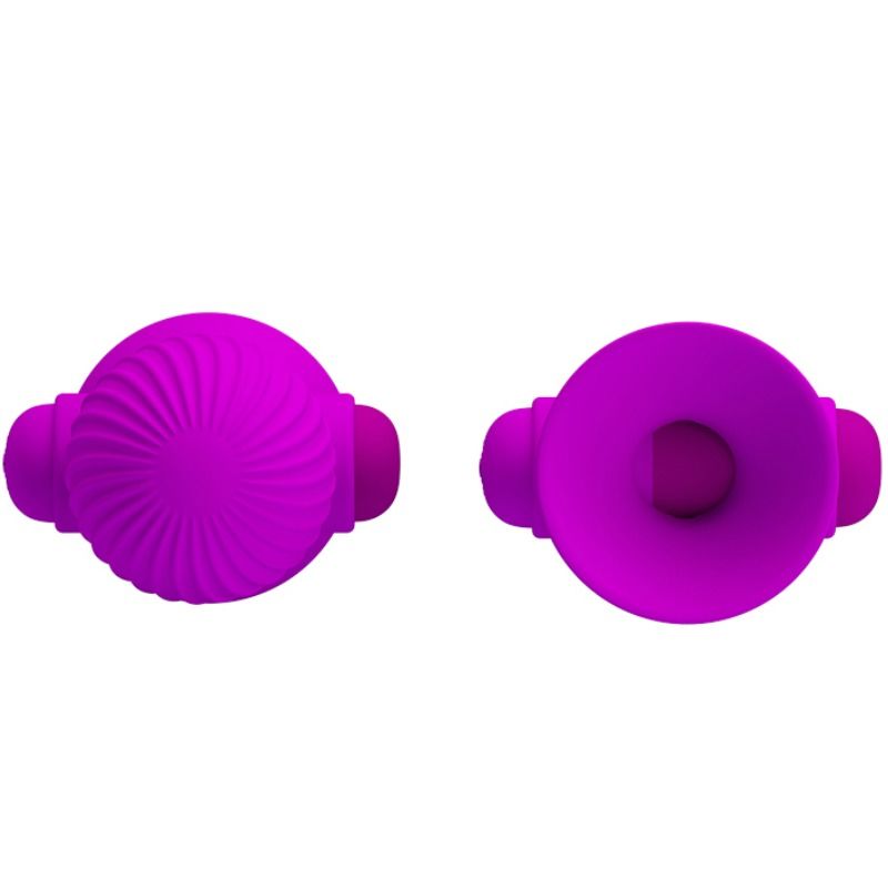 PRETTY LOVE - BRUSTWARZENSTIMULATOREN 12 VIBRATIONSMODI LILA