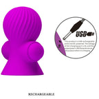 PRETTY LOVE - BRUSTWARZENSTIMULATOREN 12 VIBRATIONSMODI LILA