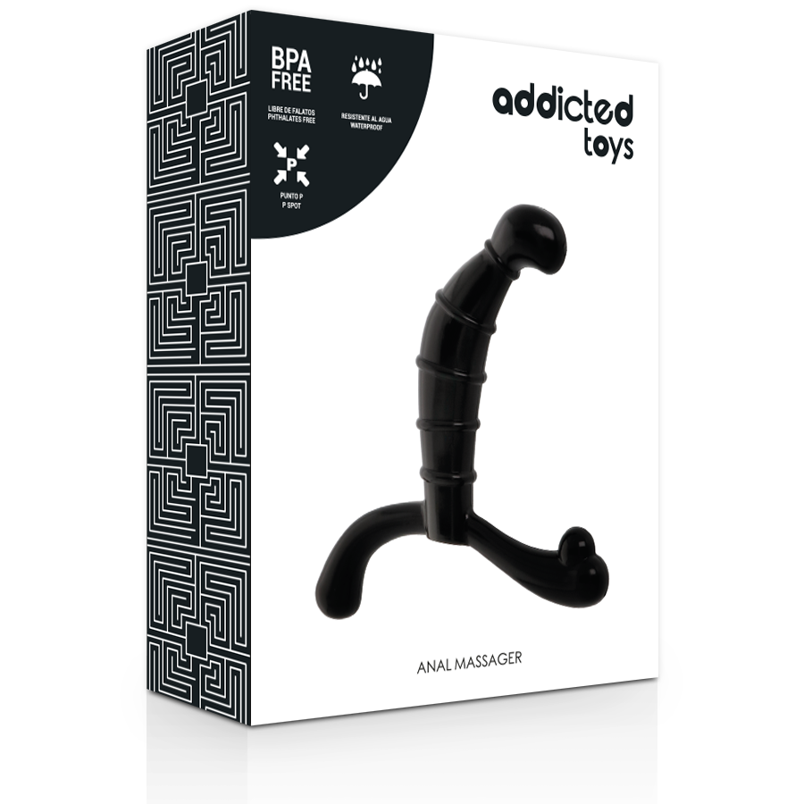 ADDICTED TOYS - SCHWARZER ANALE PROSTATA-LUST