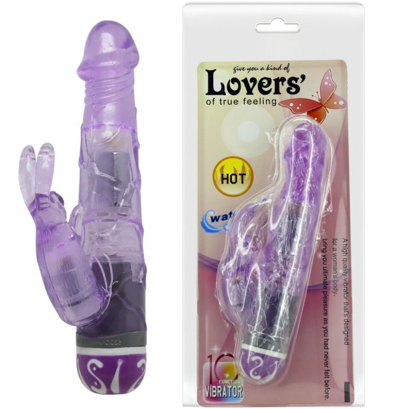 BAILE – MEHRGESCHWINDIGKEITS-VIBRATOREN MIT LILA KANINCHEN