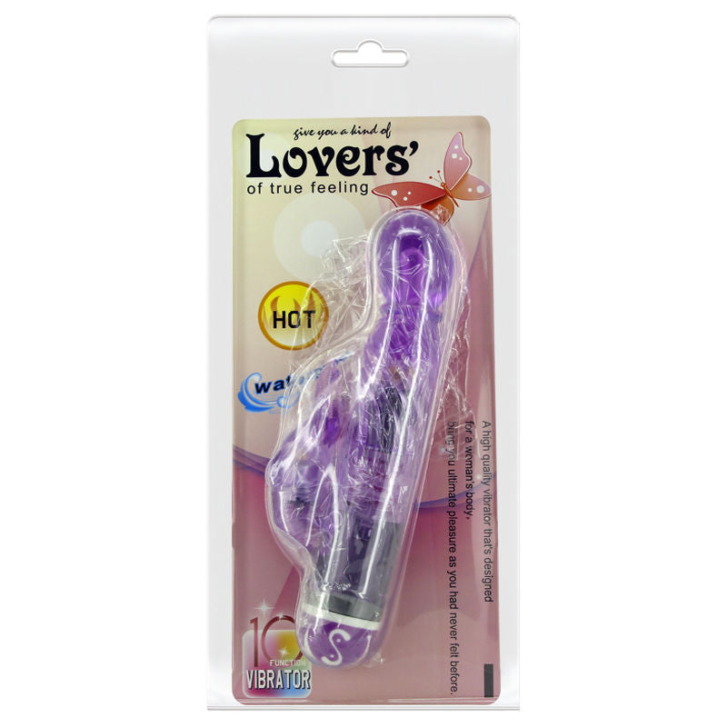 BAILE - MEHRGESCHWINDIGKEITSVIBRATOR MIT LILA STIMULATOR