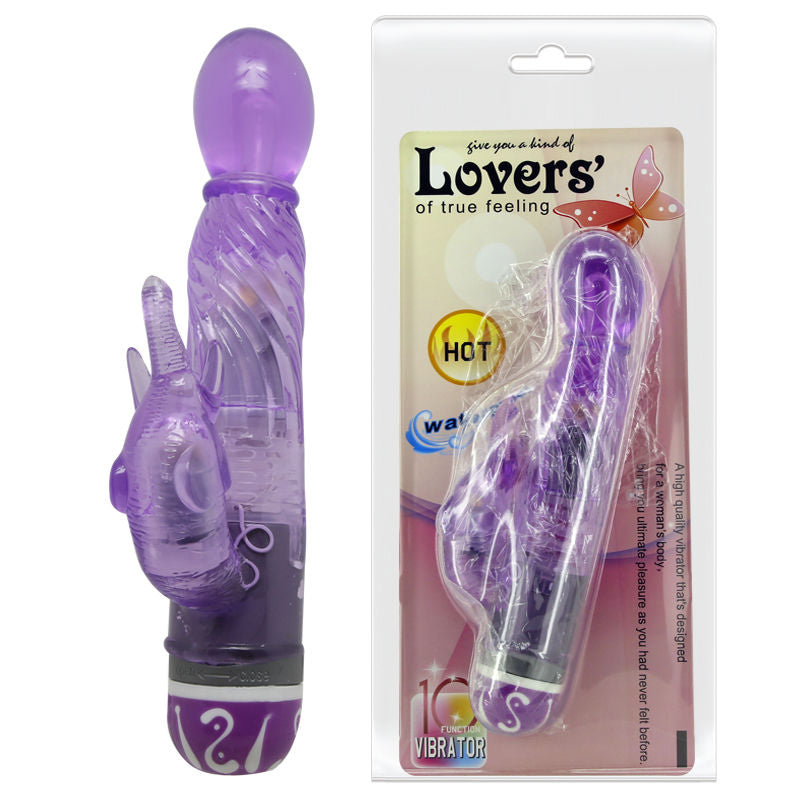 BAILE - MEHRGESCHWINDIGKEITSVIBRATOR MIT LILA STIMULATOR