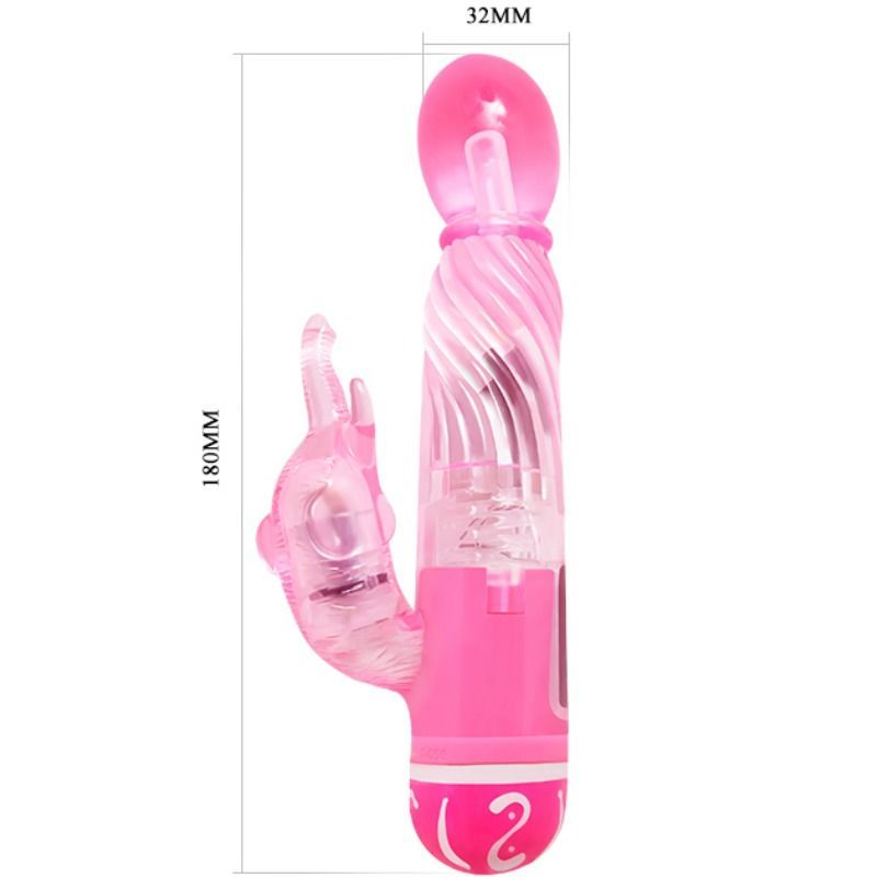 BAILE - MEHRGESCHWINDIGKEITSVIBRATOR MIT LILA STIMULATOR