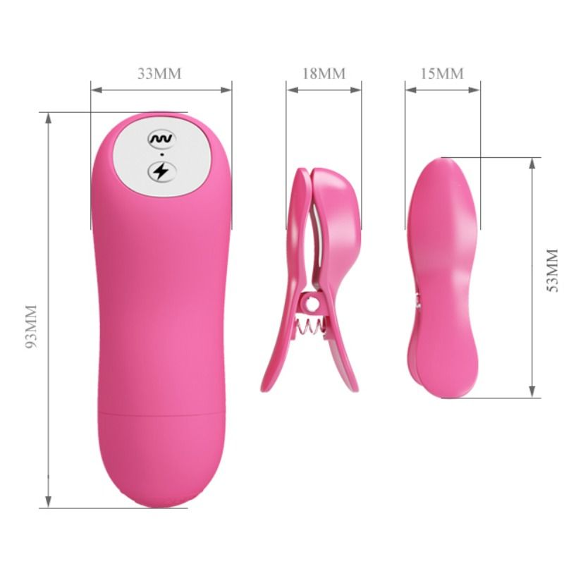 BAILE – ROMANTISCHE WELLEN-PIZZAS MIT VIBRATION UND FUCHSIA-ELEKTROSCHOCK