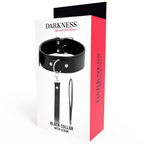 DARKNESS - HALTUNGSKETTE MIT LEDERKETTE