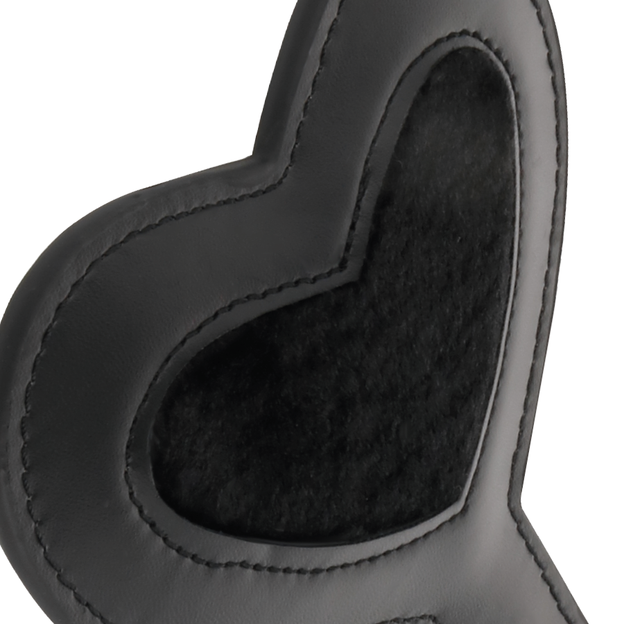 DARKNESS - FETISH LOVE PADDLE AUS SCHWARZEM SAMT
