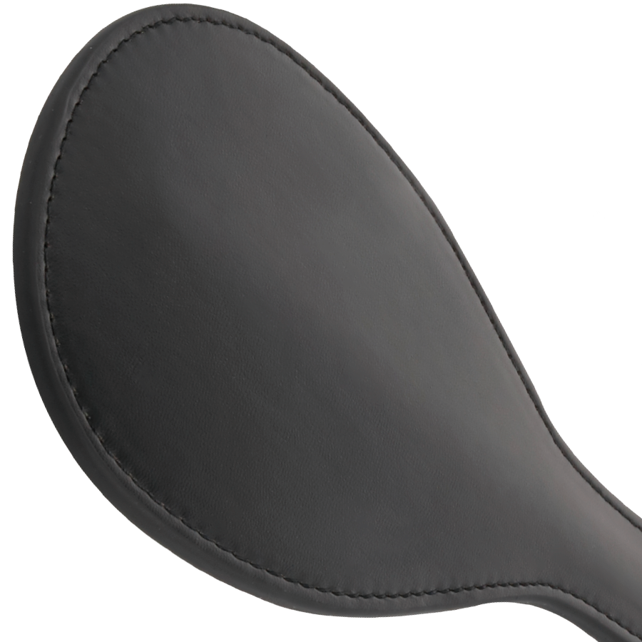 DARKNESS - RUNDES SCHWARZES FETISCH-PADDLE