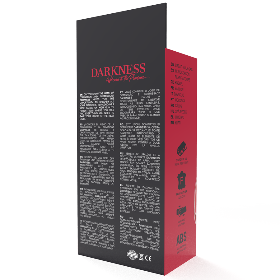 DARKNESS – Roter Atmender Stock