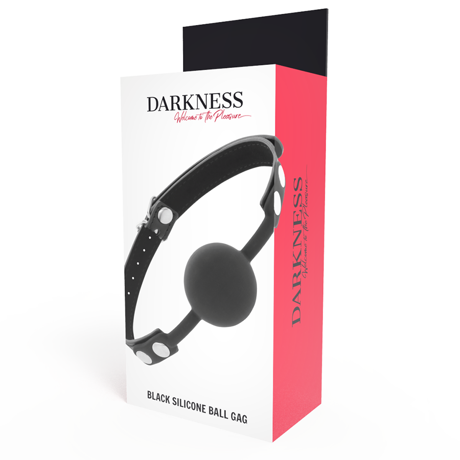DARKNESS - SCHWARZES SILIKONARMBAND