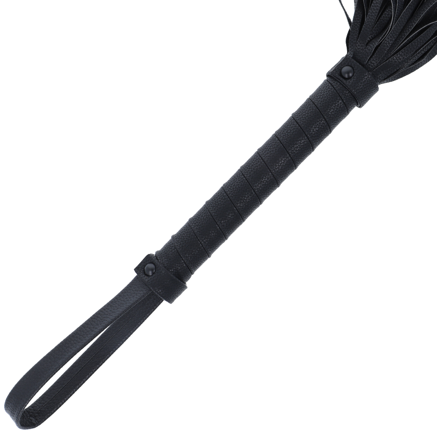 DARKNESS - PEITSCHE SCHWARZ 42CM LEDER