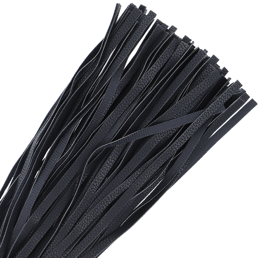DARKNESS - PEITSCHE SCHWARZ 42CM LEDER