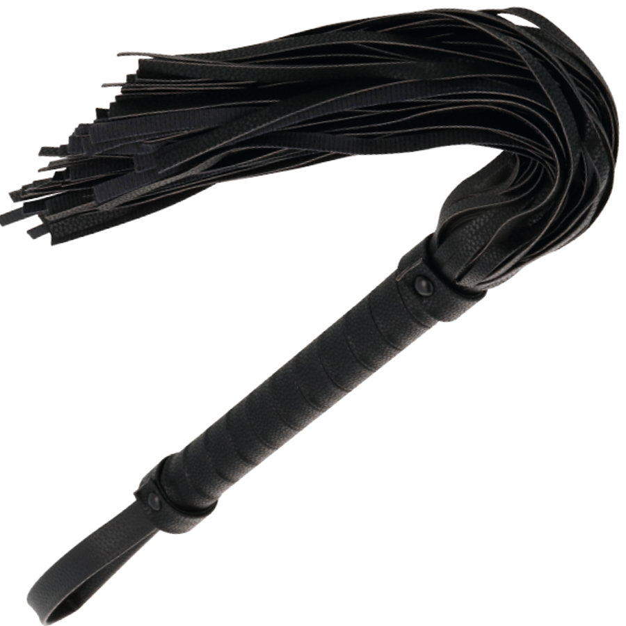 DARKNESS - PEITSCHE SCHWARZ 42CM LEDER