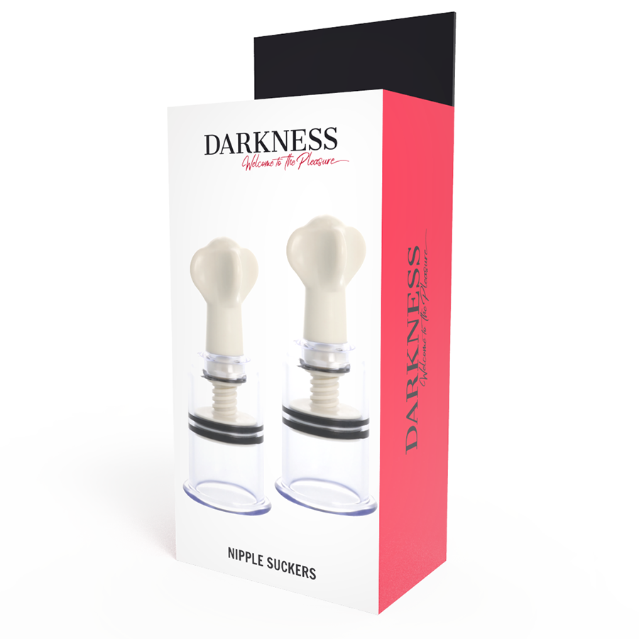 DARKNESS - SAUGNAPF-MALIN TRANSPARENT 3,1 CM DURCHMESSER