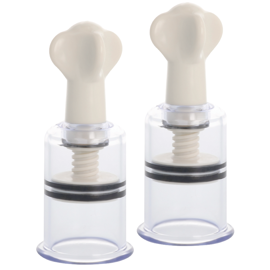 DARKNESS - SAUGNAPF-MALIN TRANSPARENT 3,1 CM DURCHMESSER