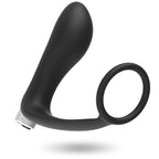 ADDICTED TOYS - WIEDERAUFLADBARER PROSTATAVIBRATOR MODELL 1 - SCHWARZ