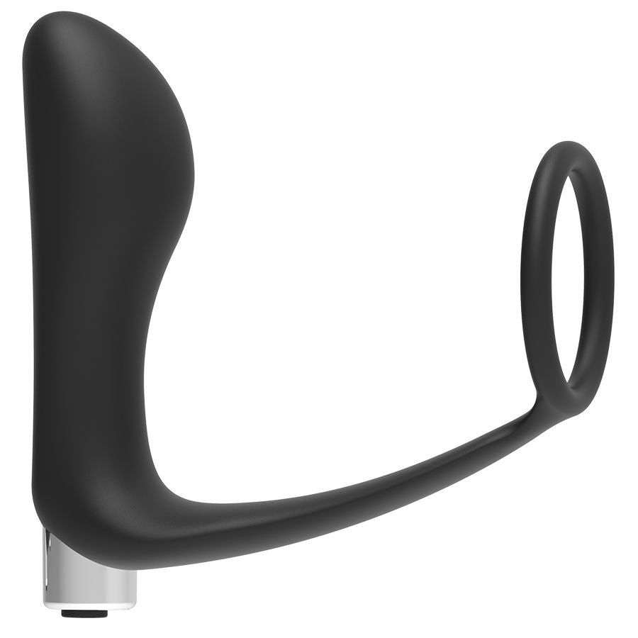ADDICTED TOYS - WIEDERAUFLADBARER PROSTATAVIBRATOR MODELL 1 - SCHWARZ