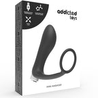 ADDICTED TOYS - WIEDERAUFLADBARER PROSTATAVIBRATOR MODELL 1 - SCHWARZ
