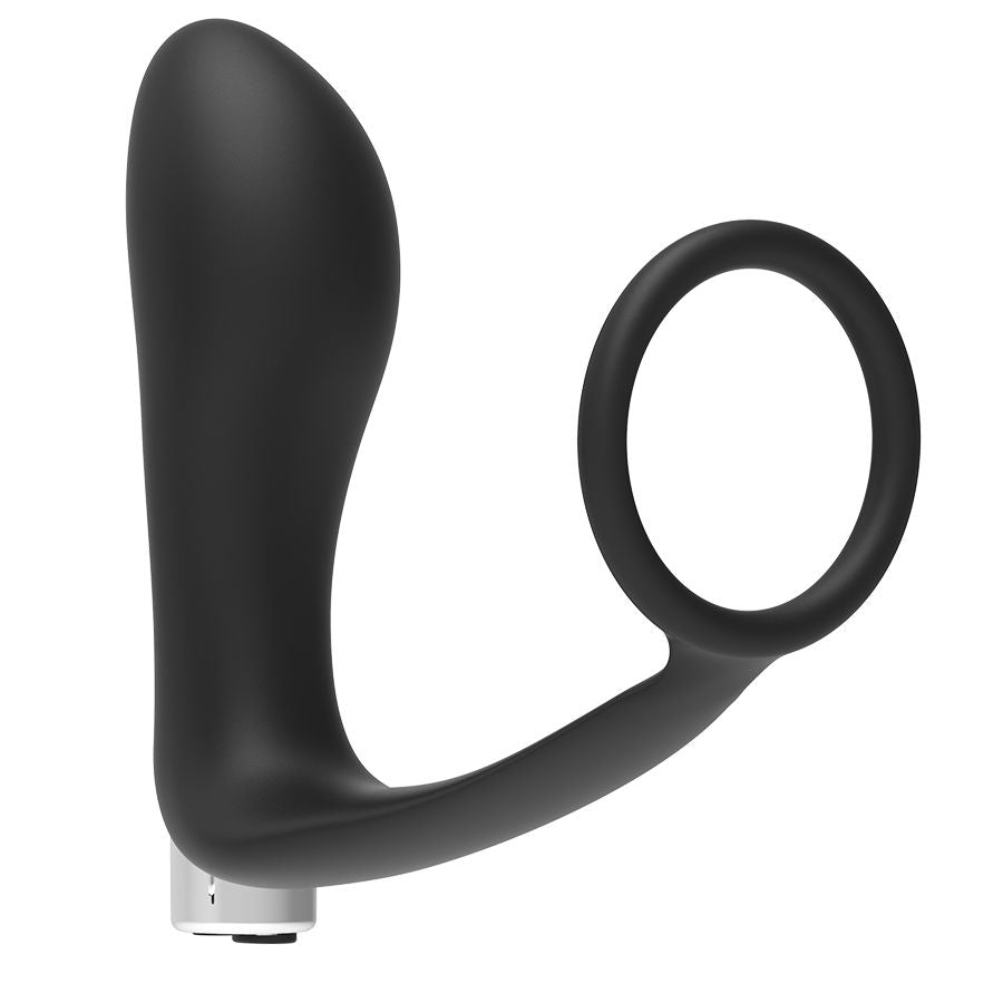 ADDICTED TOYS - WIEDERAUFLADBARER PROSTATAVIBRATOR MODELL 1 - SCHWARZ