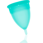 STERCUP - MENSTRUATIONSKAPPE AUS FDA-SILIKON AQUAMARIN - GRÖSSE L