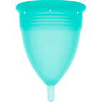 STERCUP - COUPE MENSTRUELLE EN SILICONE FDA AIGUE-MARINE - TAILLE L