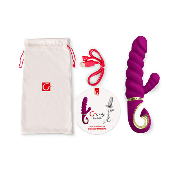 G-VIBE - FUN TOYS VIBRATORHASE GCANDY SWEET HIMBEERE