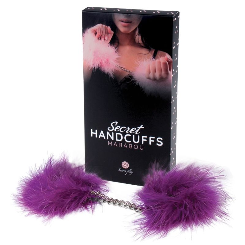 SECRETPLAY - MARABU-HANDSCHELLEN VIOLETT