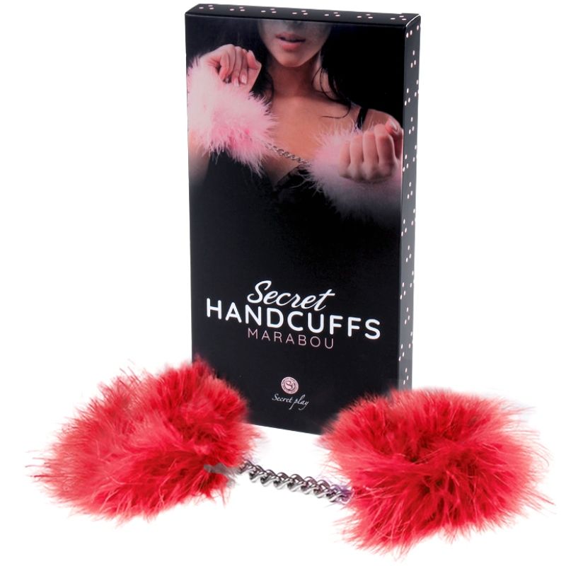 SECRETPLAY - MARABU HANDSCHELLEN ROT